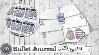 Vidéo-Tuto "Bullet Journal * Mise en place 2020 & Janvier" par Coul'Heure Papier