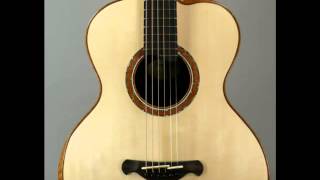 New Bamburg Baritone Macassar/Carpathian Double Top at Dream Guitars