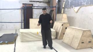 Parkour roll tutorial / паркур ролл обучение