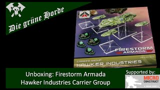 EN Unbox: Firestorm Armada Hawker Industries Carrier Group