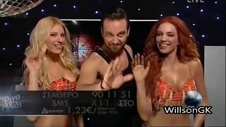Στικούδη-Αραβανή - Τρίο - Οι πιο SEXY σκηνές - Dancing with the stars 2014