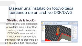 Tutorial de Solarius-PV - Diseñar una instalación fotovoltaica partiendo de DXF/DWG - ACCA software
