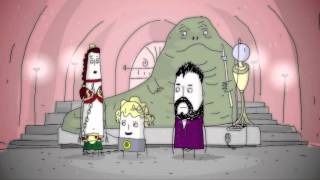 5 YEAR OLD GIRL DISCUSSES PRINCESS LEIA'S SLAVE OUTFIT WITH DAD