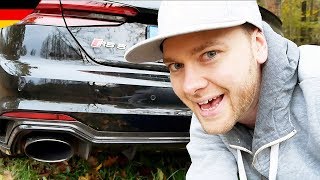 AUDI RS5 mit Sportabgasanlage. Wann geht die Klappe auf?