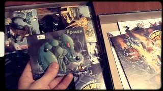 Board game "King of Tokyo" Unboxing. \ Настольная игра "Повелитель Токио". Распаковка.