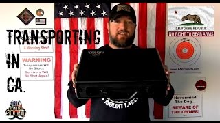 California Gun Laws   Transporting Firearms