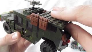 Обзор самоделки на военную тематику (HUMMER аналог к Brickmaia)