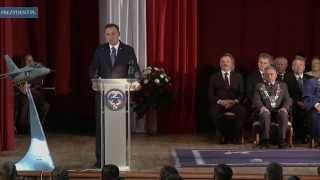 Prezydent na inauguracji roku akademickiego w Dęblinie