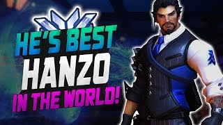 BEST HANZO IN THE WORLD - WRAXU! [ OVERWATCH SEASON 11 TOP 500 ]