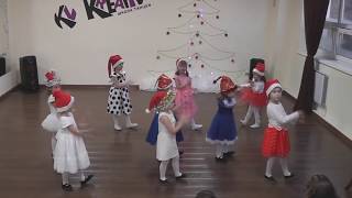 Школа танцев KrEaTiV Новый год 2018 Детская хореография Младшая группа Танец Гномиков