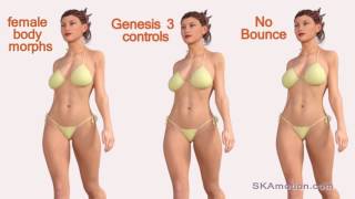Genesis 3 Female Flat Foot Walk ( Daz Studio SKAmotion)
