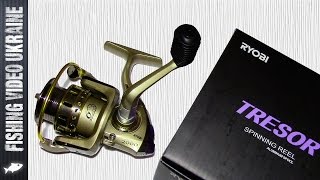 Катушка RYOBI TRESOR 2000 Видео обзор (Unboxing) HD