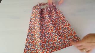Tuto pour confectionner une serviette de table élastiquée