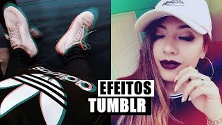 COMO EU EDITO MINHAS FOTOS | EFEITOS TUMBLR