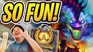 ODD PRIEST IS INSANELY FUN! | Auto Complete Odd Priest | Rastakhan's Rumble | Hearthstone