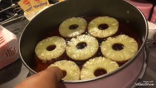 كيك مقلوبة الأناناس ?بمقادير بسيطة cake ananas facile
