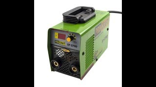 Тестирование Сварочный инвертор Procraft SP-270D PROFESSIONAL