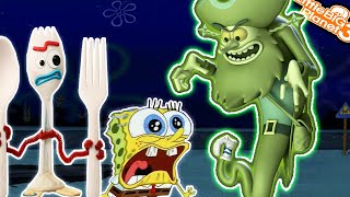 Spongebob & Forky *Flying Duchmaaannn*  Toy Story | LBP3