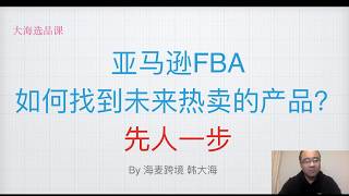 亚马逊选品，如何找到能在未来热卖的产品✅★海麦亚马逊FBA★