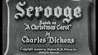 SCROOGE (1935) - Full Movie - Captioned