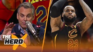 Colin Cowherd's message for LeBron 'Let stars come to you.' | THE HERD