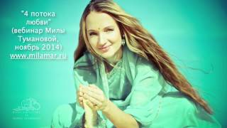 "4 потока любви" - отрывок вебинара (ноябрь 2014)