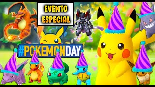 EVENTO POKÉMON DAY: NUEVOS POKÉMON CLONES, MEWTWO ACORAZADO,  RAID DAY, SOMBREROS Y SHINIES.. POGO