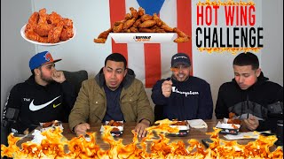 HOT WINGS CHALLENGE PRANK EPIC!!