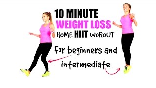 HIIT HOME WORKOUT - BURN CALORIES FAST AT HOME - IDEAL WORKOUT FOR WOMEN