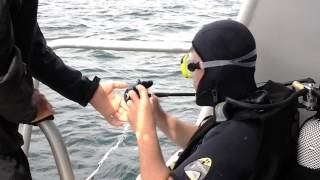 Крым Коктебель Дайвинг в Черном море The Crimea Koktebel diving in the Black sea