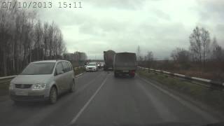 ДТП Нижегородская область трасса Кстово   Дальнее Константиново 13 й км  27 10