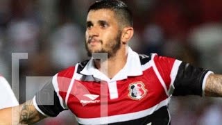 Gol Bruno Moraes, Santa Cruz 1 x 0 Atlético-PR - Série A 14/09/2016