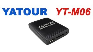 YATOUR CD-changer emulator. Установка на Renault Megane II.