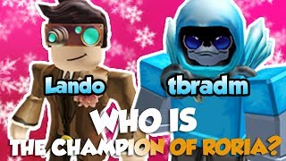 WHO IS THE CHAMPION OF RORIA!? / Pokemon Brick Bronze / Roblox