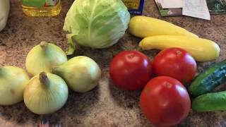 Last Grocery Haul Of Low Spend Month Challenge