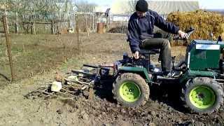 Сцепка зубових борін Випробування
