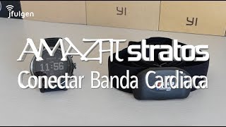 AmazFit Stratos - Conectar Banda Cardiaca