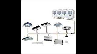 HVAC Technology - VRF (variable refrigerant flow) Piping Layout Actual Site Installation in Hindi