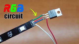 #DIY !! RGB LED Strip Controller Circuit