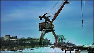ЗАБРОШЕННЫЙ СУДОРЕМОНТНЫЙ ЗАВОД С КОРАБЛЯМИ И ВОИНСКАЯ ЧАСТЬ "МУРЕН" -заброшки Хабаровска