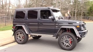 The Mercedes G550 4x4 Squared Is a $250,000 German Monster Truck