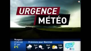 MétéoMédia | Prévisions Locales/Urgence Météo | 27 Avril 2019