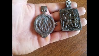 ЗАГАДОЧНЫЙ СЛИТОК!!!НЕ ПОВЕРИЛ В НАХОДКУ!!!ДВЕ РЕДКИЕ СВЯТЫНИ!!!КОП С Minelab X-Terra 705