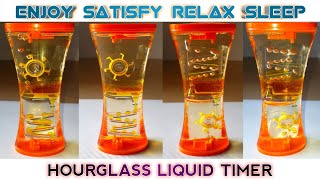 HOURGLASS OIL LIQUID TIMER | RELAXATION | VERTICAL VIDEO PORTRAIT