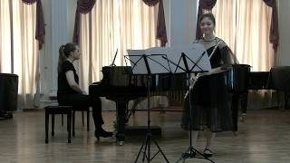 В.  Цыбин.  Этюд № 1 для флейты и фортепиано "Скерцо", I тетрадь.