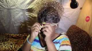 How to: Easy Messy High Pony Tail on a Lace Wig with No Hair Out!