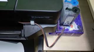 СНПЧ на плоттер HP T520