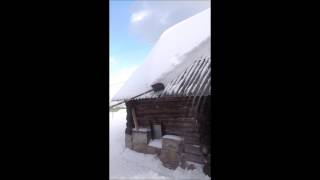 Лопата для уборки снега с крыши
