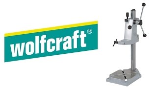 Test stojaka Wolfcraft 5027000 do wiertarek elektrycznych