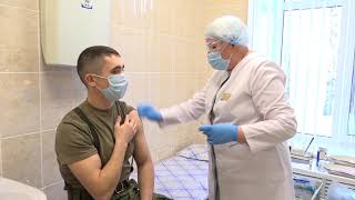 Вакцинация переменного состава военных ВУЗов в Челябинской и Тюменской областях